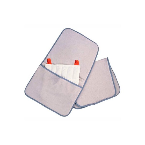 Fabrication Enterprises Relief Pak HotSpot Moist Heat Pack Cover, Foam-Filled Terry, Oversize with Pocket, 12/PK 11-1365-12 - main